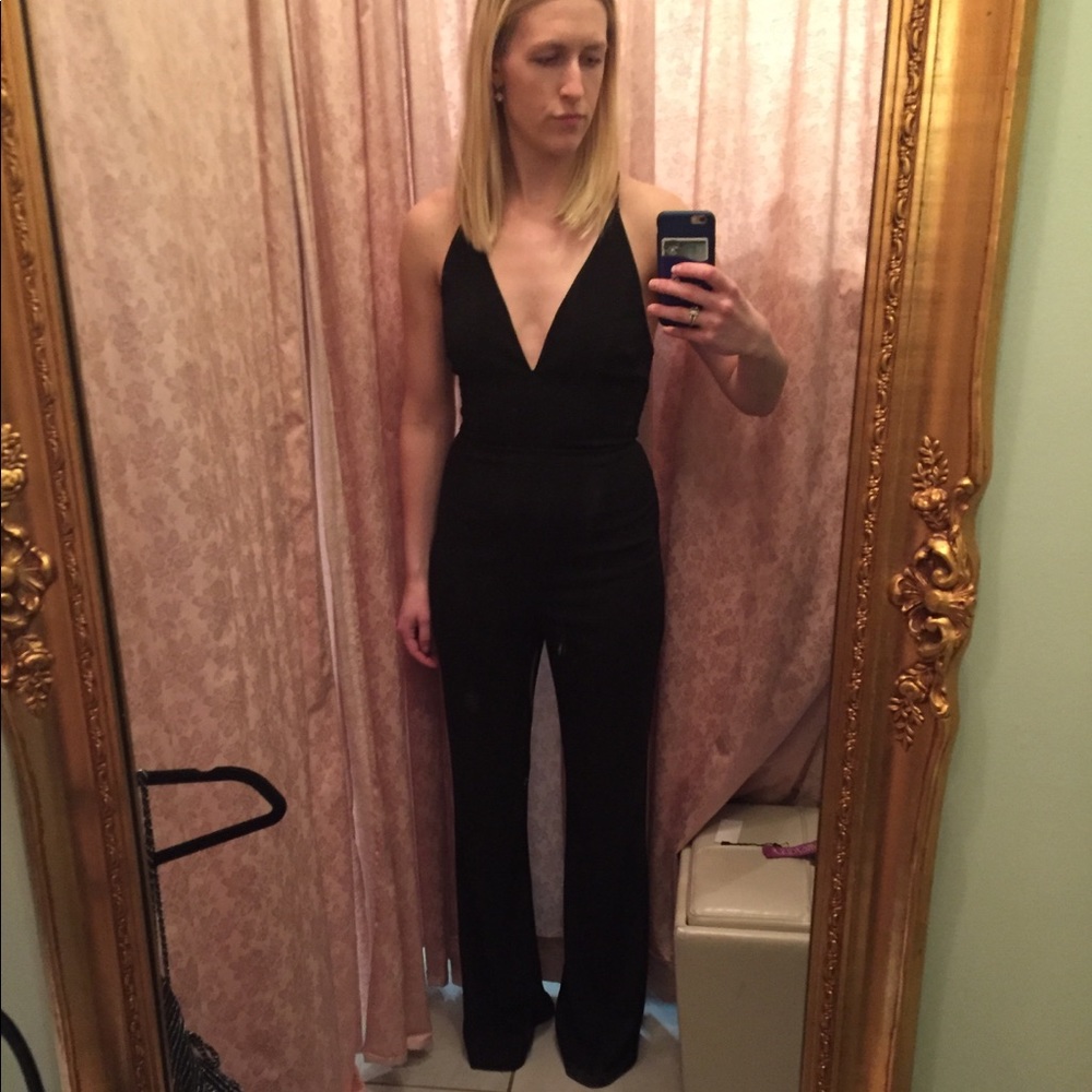 ASTR Black jumpsuit